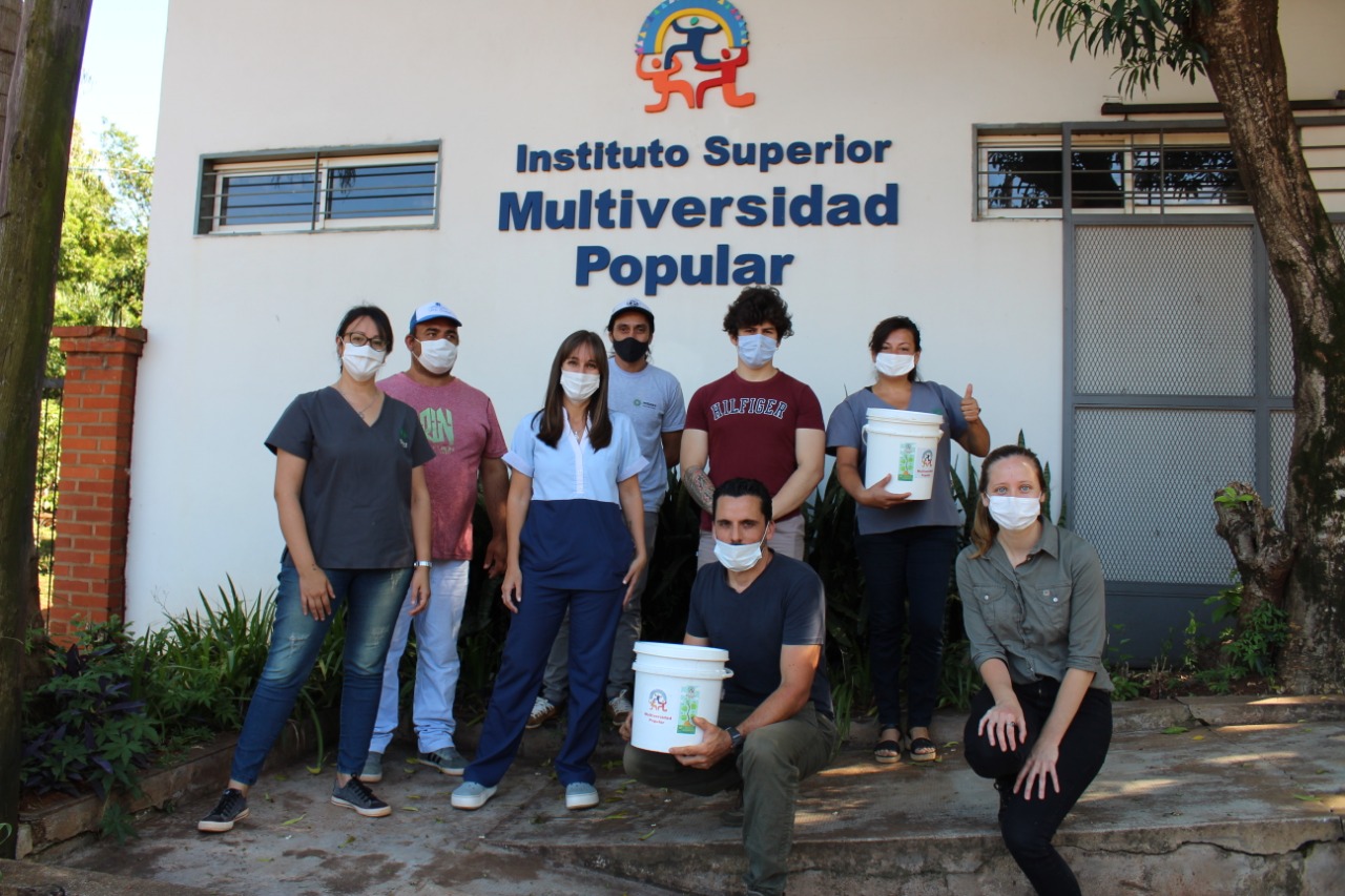 Taller de «Huerta con enfoque agroecológico y gestión de residuos orgánicos» con personal del I.Me.FIR.