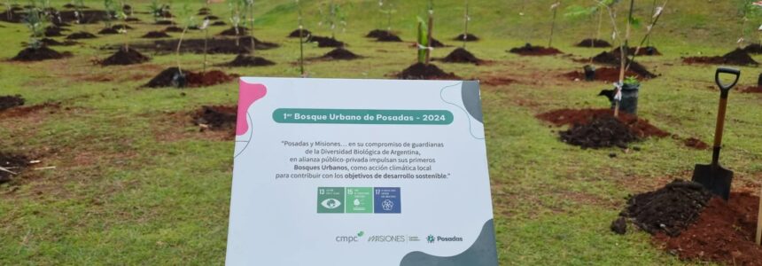 La Multiversidad respalda el Programa Bosques Urbanos de Posadas