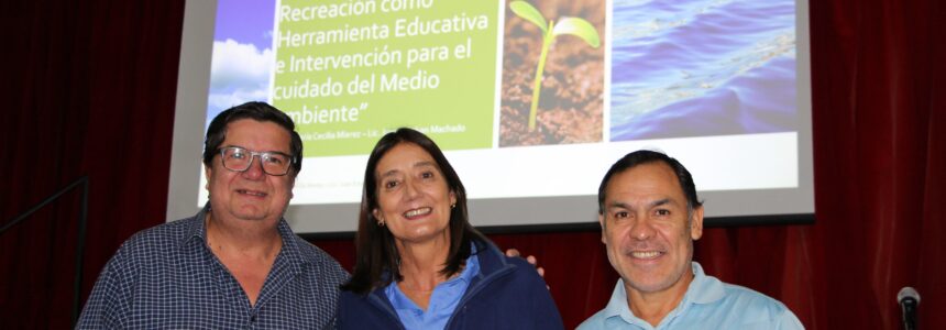 Juegos, risas y distención, así se inició la especialización “El Juego y la recreación como herramienta educativa e intervención para el cuidado del ambiente”