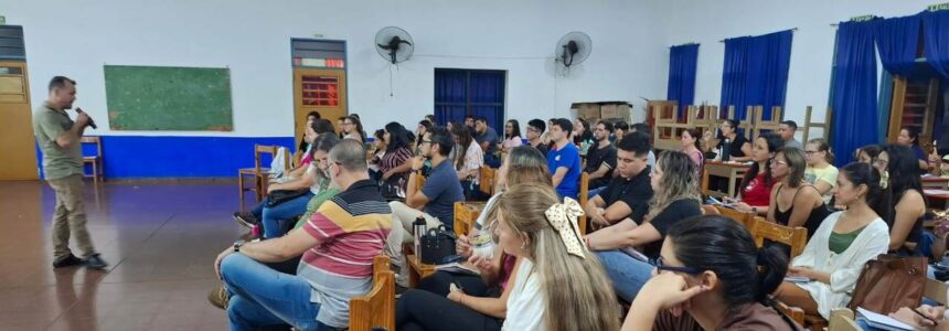 Con el historiador Oscar Cantero, la segunda clase de “La Enseñanza de la Filosofía e Historia Latinoamericana”